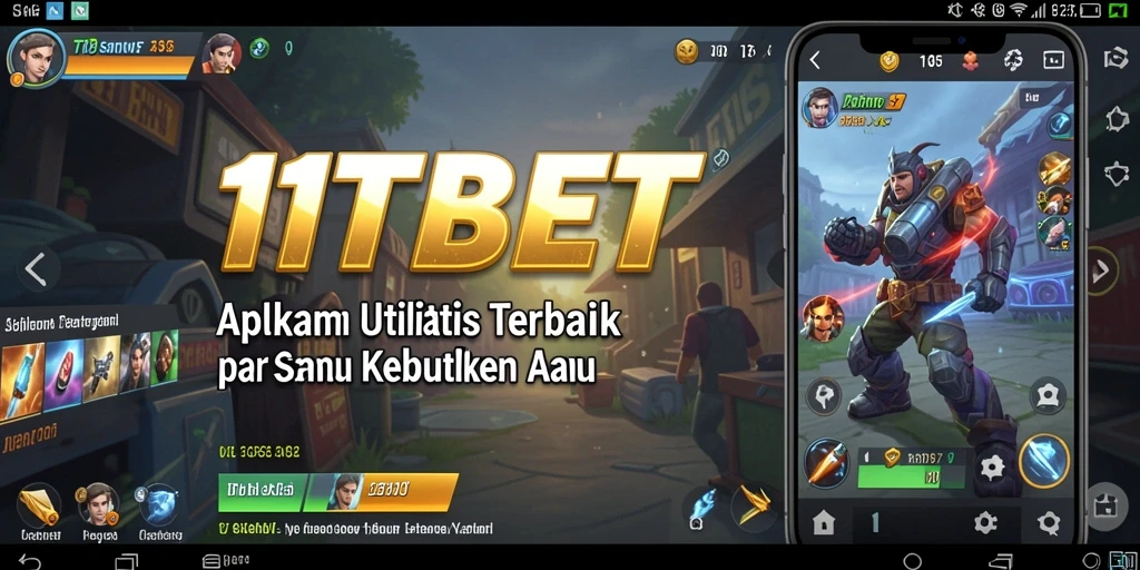 Tampilan antarmuka pengguna 11TBET yang modern dan intuitif