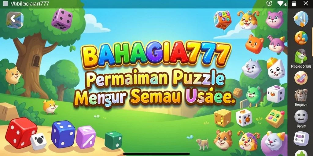 Tampilan menakjubkan dari gameplay <strong>BAHAGIA777</strong> yang penuh teka-teki.