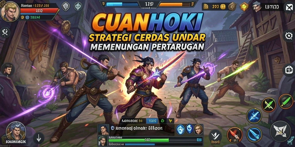 Tampilan gameplay <strong>CUANHOKI</strong> yang seru dan menantang strategi.