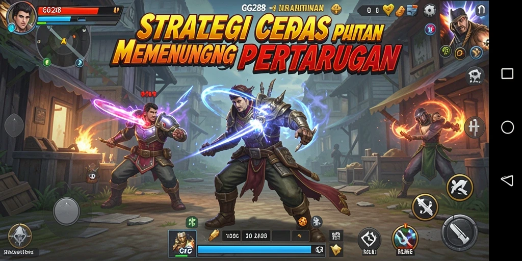 Tampilan gameplay GG288 yang menegangkan dan strategis.