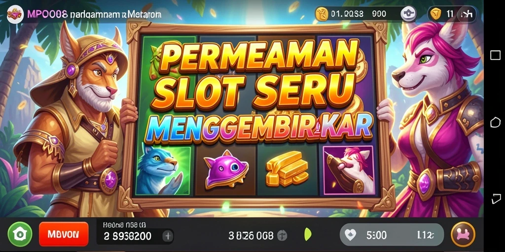 Tampilan gameplay Slot yang menawan dan mengasyikkan.