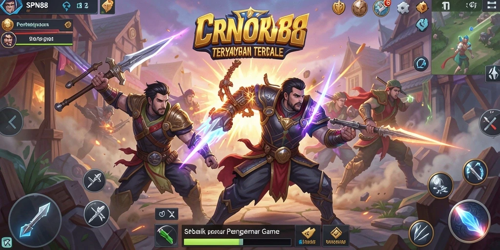 Gameplay SPN88 yang intens dan menegangkan dalam pertempuran Battle Royale.